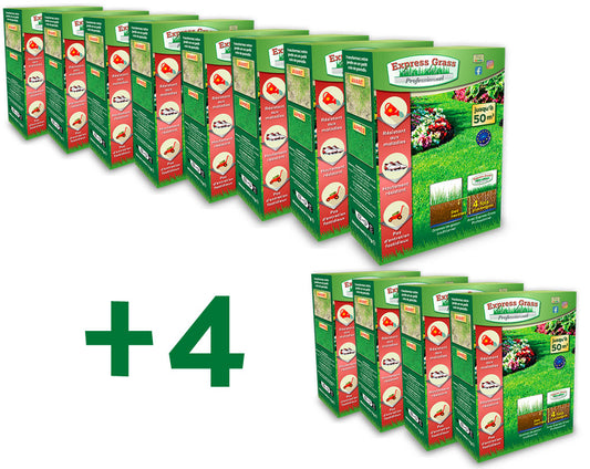 8 + 4 Express Grass Professionnel